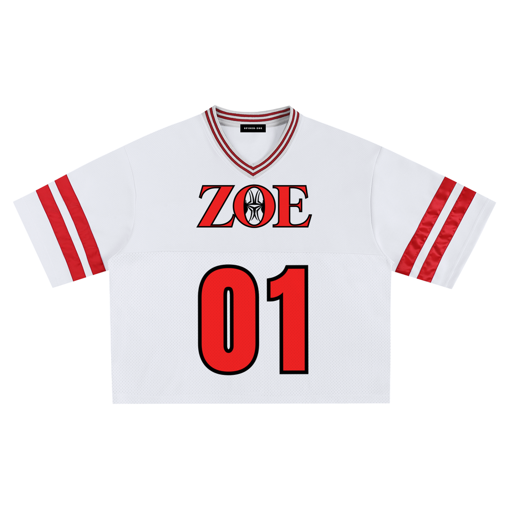 WHITE ZOE JERSEY
