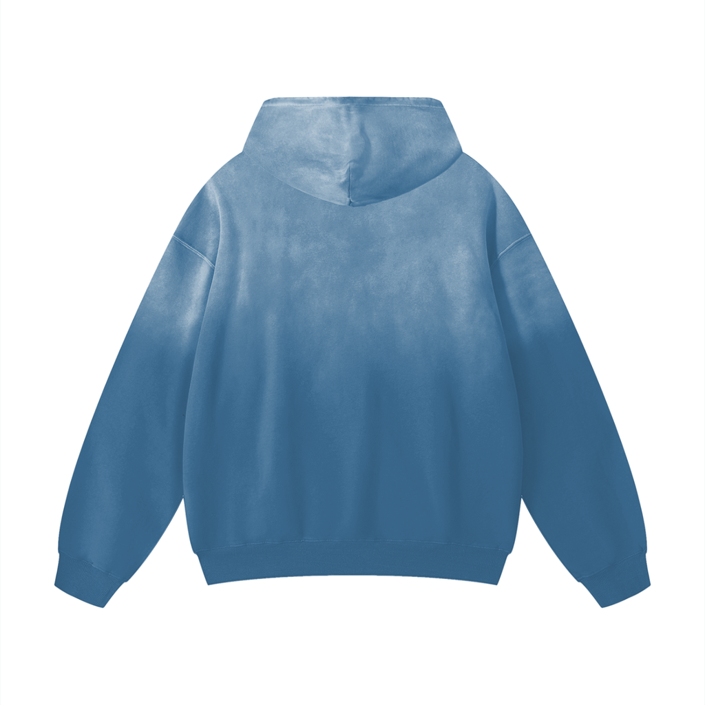 Heavyweight Blue SpiderZoe Oversized Hoodie